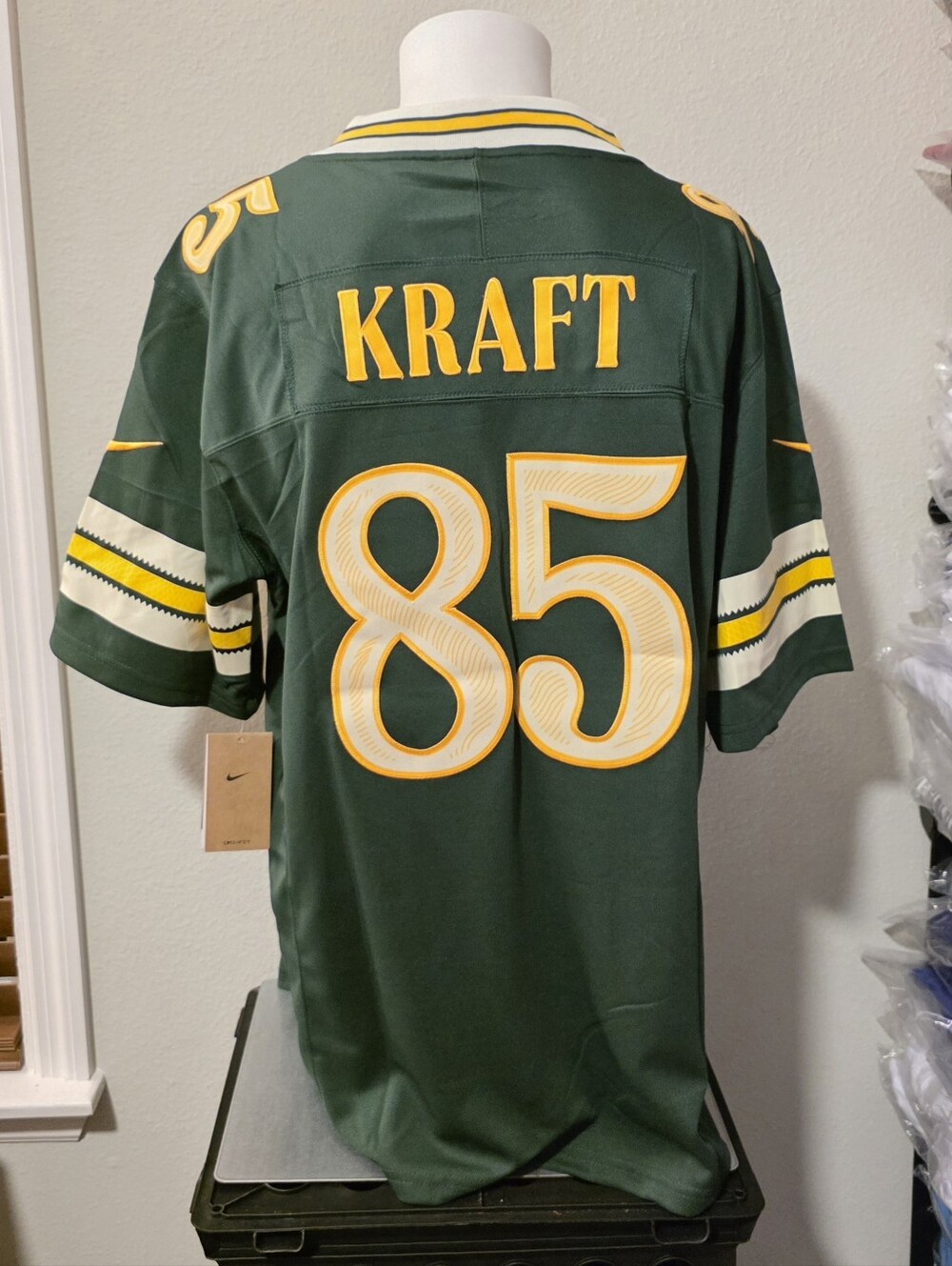 Green Bay Packers Tucker Kraft Rivalry Jersey